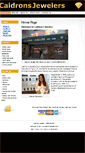 Mobile Screenshot of caldronsjewelers.com